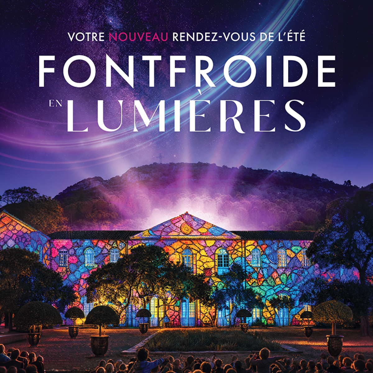 Festival des Lumières à Fontfroide